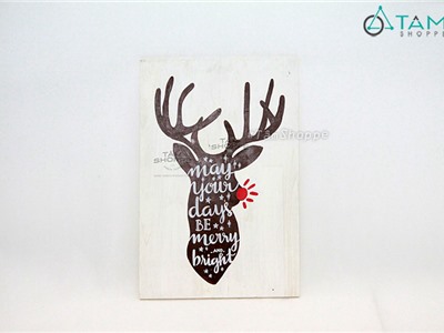 Tranh gỗ Giáng sinh 04